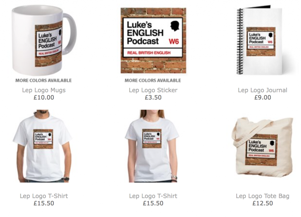 Click the image to visit the gift shop where you can buy LEP merchandise.